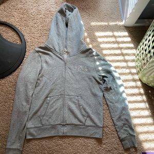 Gray sequin PINK jacket